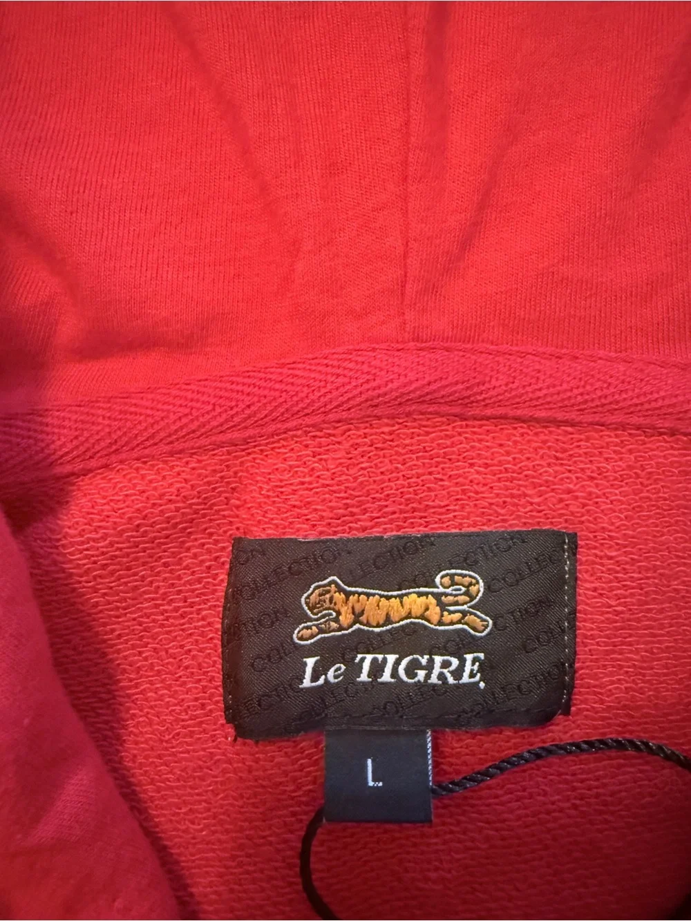 Le Tigre Graphic Hoodie - Bold Flame Design